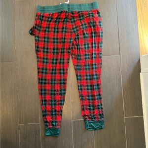 Little Sleepies Men’s Tartan Holiday Christmas Bamboo Pajamas